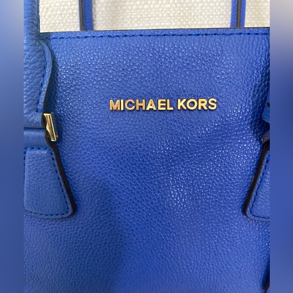 Michael Kors Blue Satchel - Picture 5 of 16